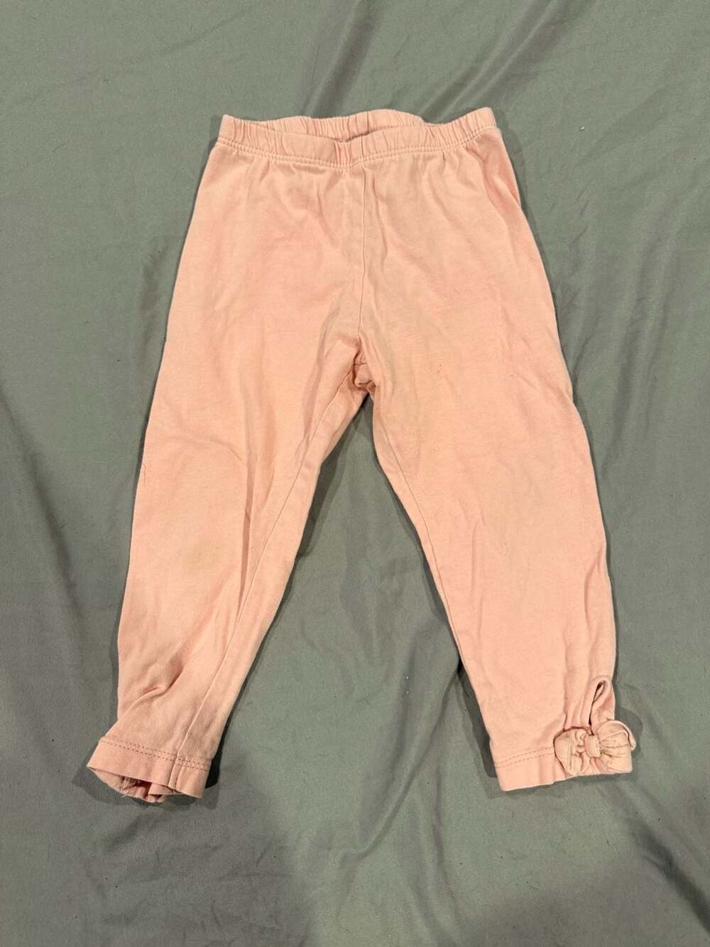 Carter's Leggings Size 18m Pink Bow Ankle